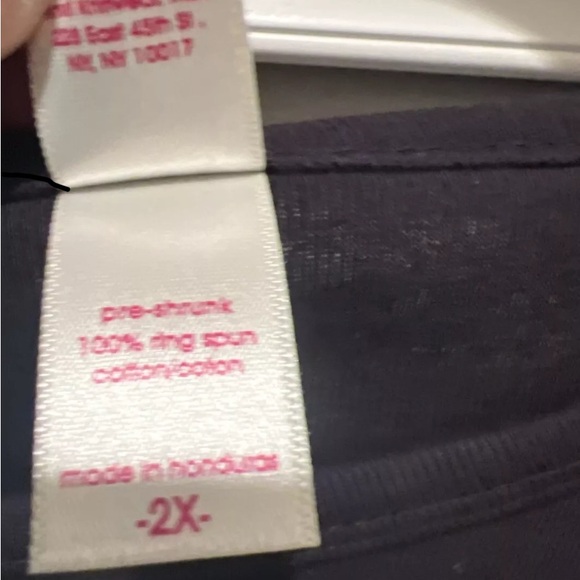 Vintage Anvil Tag TAPS The Atlantic Paranormal Society Blue Woman Shirt 2X - Picture 8 of 10